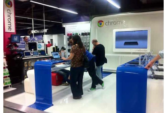 Chrome stánok